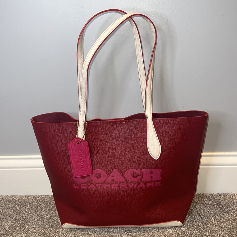 Coach Kia Tote in Colorblock
